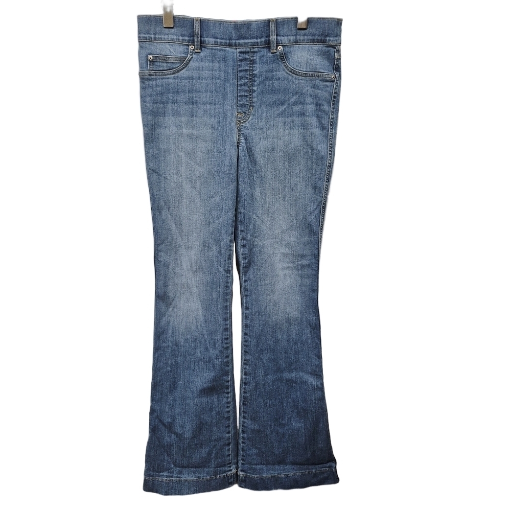 SPANX Everywhere Flare High Rise Denim Jeans